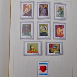 Collection timbres de Pologne neufs 1964-1979 en un album.
