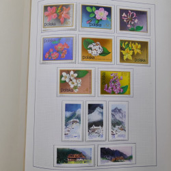 Collection timbres de Pologne neufs 1964-1979 en un album.
