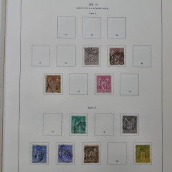 Collection timbres de France 1849-1983 neufs et oblitérés en 2 albums.