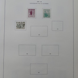 Collection timbres de France 1849-1983 neufs et oblitérés en 2 albums.