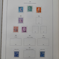 Collection timbres de France 1849-1983 neufs et oblitérés en 2 albums.