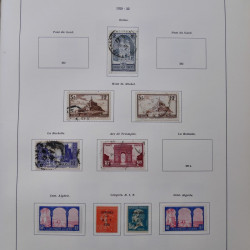 Collection timbres de France 1849-1983 neufs et oblitérés en 2 albums.