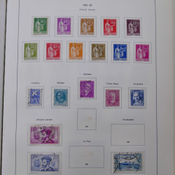 Collection timbres de France 1849-1983 neufs et oblitérés en 2 albums.