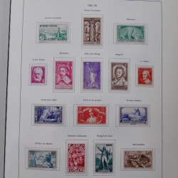 Collection timbres de France 1849-1983 neufs et oblitérés en 2 albums.