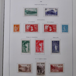 Collection timbres de France 1849-1983 neufs et oblitérés en 2 albums.