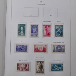 Collection timbres de France 1849-1983 neufs et oblitérés en 2 albums.