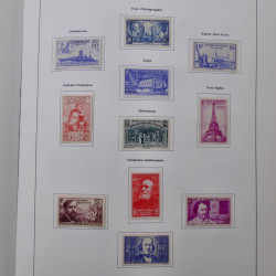 Collection timbres de France 1849-1983 neufs et oblitérés en 2 albums.