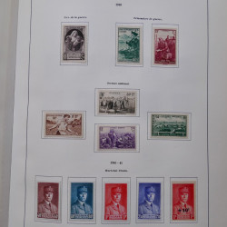 Collection timbres de France 1849-1983 neufs et oblitérés en 2 albums.