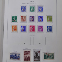 Collection timbres de France 1849-1983 neufs et oblitérés en 2 albums.