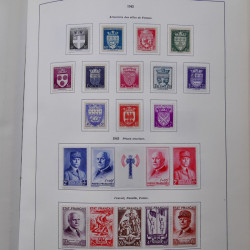 Collection timbres de France 1849-1983 neufs et oblitérés en 2 albums.