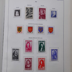 Collection timbres de France 1849-1983 neufs et oblitérés en 2 albums.
