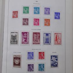 Collection timbres de France 1849-1983 neufs et oblitérés en 2 albums.