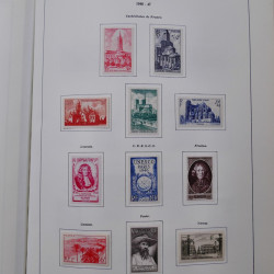 Collection timbres de France 1849-1983 neufs et oblitérés en 2 albums.