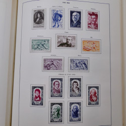 Collection timbres de France 1849-1983 neufs et oblitérés en 2 albums.