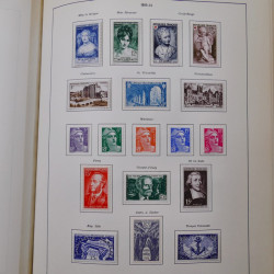 Collection timbres de France 1849-1983 neufs et oblitérés en 2 albums.