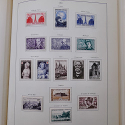 Collection timbres de France 1849-1983 neufs et oblitérés en 2 albums.