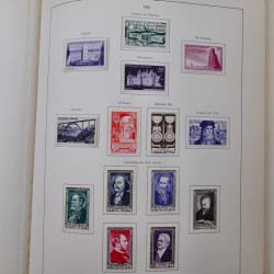 Collection timbres de France 1849-1983 neufs et oblitérés en 2 albums.