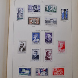 Collection timbres de France 1849-1983 neufs et oblitérés en 2 albums.
