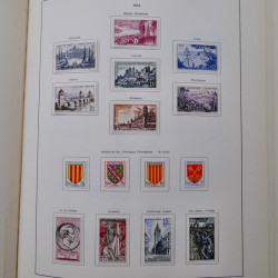 Collection timbres de France 1849-1983 neufs et oblitérés en 2 albums.