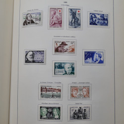 Collection timbres de France 1849-1983 neufs et oblitérés en 2 albums.