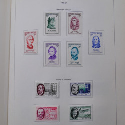 Collection timbres de France 1849-1983 neufs et oblitérés en 2 albums.