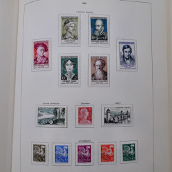 Collection timbres de France 1849-1983 neufs et oblitérés en 2 albums.