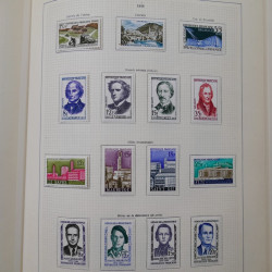 Collection timbres de France 1849-1983 neufs et oblitérés en 2 albums.