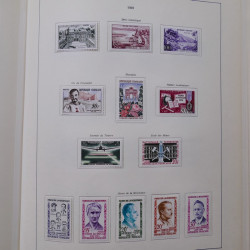 Collection timbres de France 1849-1983 neufs et oblitérés en 2 albums.