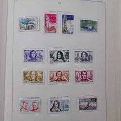 Collection timbres de France 1849-1983 neufs et oblitérés en 2 albums.