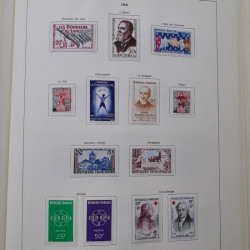 Collection timbres de France 1849-1983 neufs et oblitérés en 2 albums.
