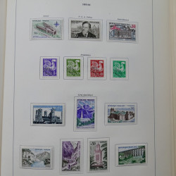 Collection timbres de France 1849-1983 neufs et oblitérés en 2 albums.