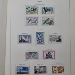 Collection timbres de France 1849-1983 neufs et oblitérés en 2 albums.