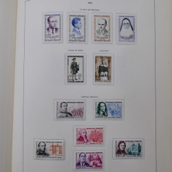 Collection timbres de France 1849-1983 neufs et oblitérés en 2 albums.