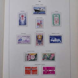 Collection timbres de France 1849-1983 neufs et oblitérés en 2 albums.