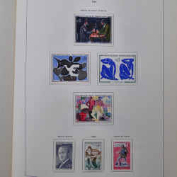 Collection timbres de France 1849-1983 neufs et oblitérés en 2 albums.