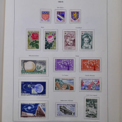 Collection timbres de France 1849-1983 neufs et oblitérés en 2 albums.