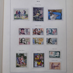 Collection timbres de France 1849-1983 neufs et oblitérés en 2 albums.