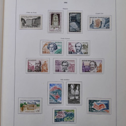 Collection timbres de France 1849-1983 neufs et oblitérés en 2 albums.
