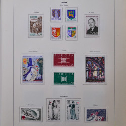 Collection timbres de France 1849-1983 neufs et oblitérés en 2 albums.