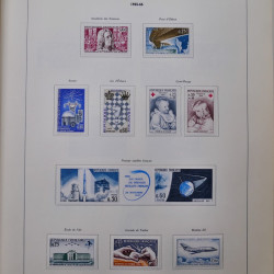 Collection timbres de France 1849-1983 neufs et oblitérés en 2 albums.