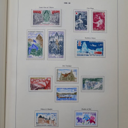 Collection timbres de France 1849-1983 neufs et oblitérés en 2 albums.