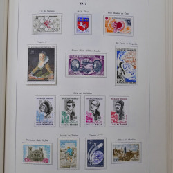 Collection timbres de France 1849-1983 neufs et oblitérés en 2 albums.