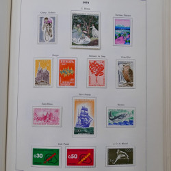 Collection timbres de France 1849-1983 neufs et oblitérés en 2 albums.