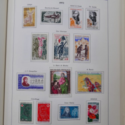 Collection timbres de France 1849-1983 neufs et oblitérés en 2 albums.