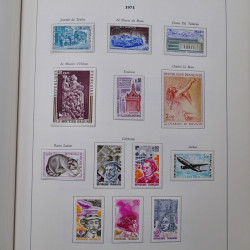 Collection timbres de France 1849-1983 neufs et oblitérés en 2 albums.