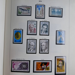 Collection timbres de France 1849-1983 neufs et oblitérés en 2 albums.