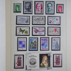 Collection timbres de France 1849-1983 neufs et oblitérés en 2 albums.