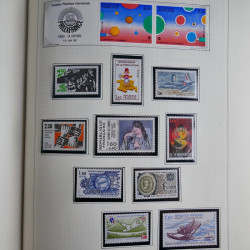 Collection timbres de France 1849-1983 neufs et oblitérés en 2 albums.