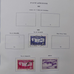 Collection timbres de France 1849-1983 neufs et oblitérés en 2 albums.