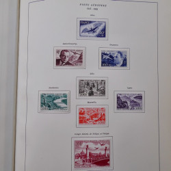 Collection timbres de France 1849-1983 neufs et oblitérés en 2 albums.
